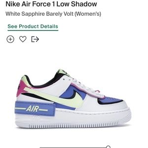 Nike Air Force shadow